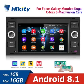 

Hikity 2 Din Car Multimedia Android 8.1 Car Radio player 7''HD Audio Player For Focus Galaxy Mondeo Kuga C-Max S-Max Fusion Cars