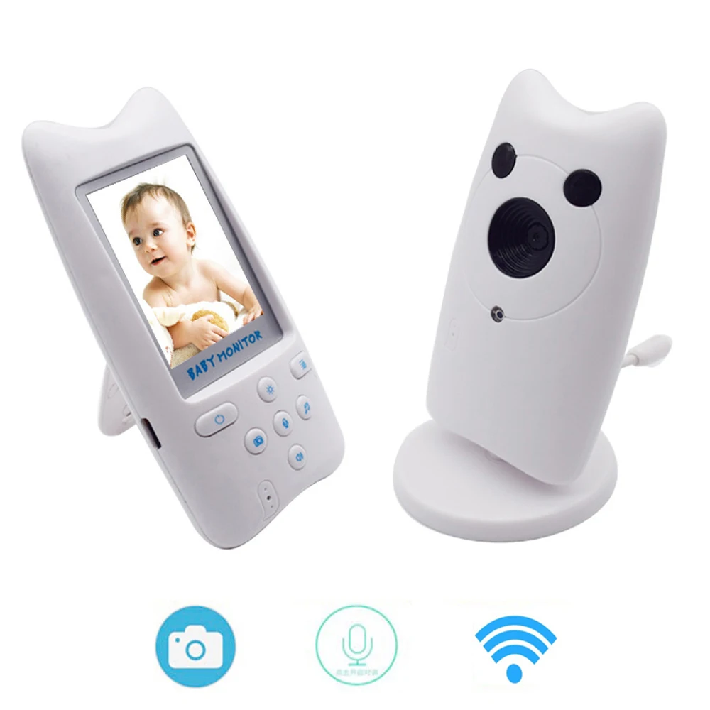 

2.4GHZ Digital Wireless Baby Monitor Two-way Talkback System Voice Clear Baby Supervision Product Mother's Perfect