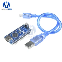 Nano placa para arduino uno r3, mini usb au sem v3.0 3.0 ft232 chip atmega328 ����16 m 16mhz cabo usb i/o