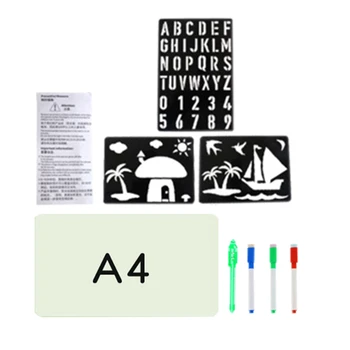 

Light Drawing Board Lamp Dark Children's Painting Toys DIY Puzzle Draw with Light Toys Painting Writing Book
