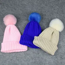 От 1 до 3 лет; детская шапка с помпонами; вязаная шапочка с помпонами для мальчиков и девочек; шапки для новорожденных