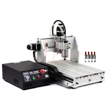 

LY 4030Z-USB 800W 3 axis mini CNC router engraver milling cnc lathe machine support USB