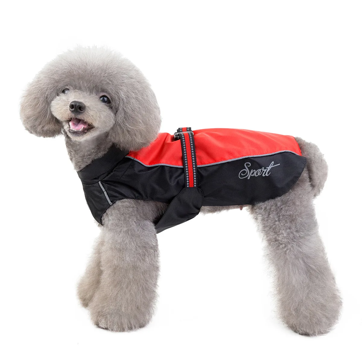 Pet Vestuário, Manto, Impermeável Dog Coat, Assault Raincoat
