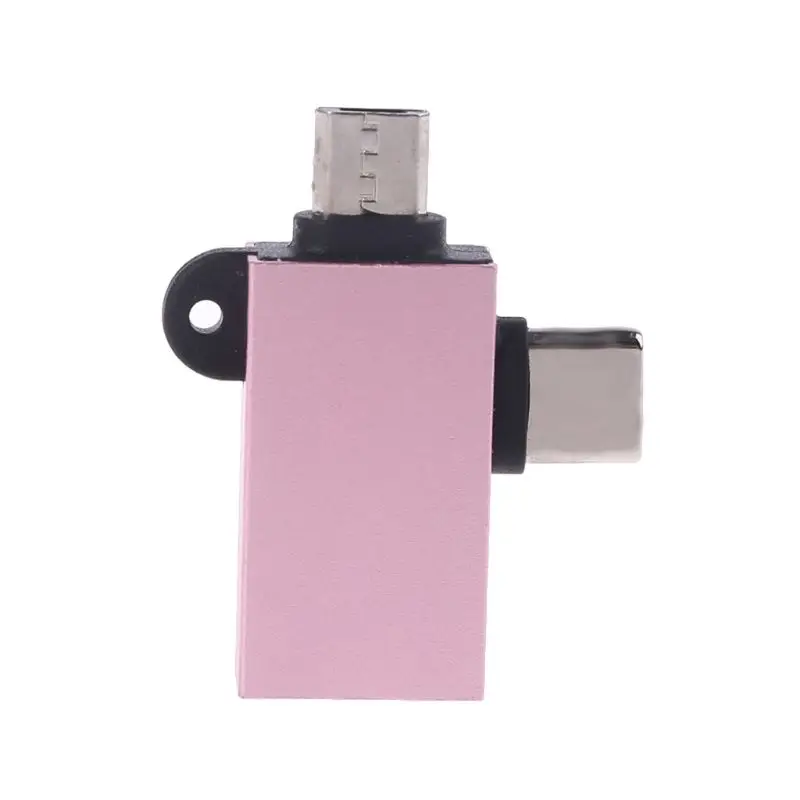 2 в 1 USB 3,0 мама к Micro USB и type C OTG адаптер конвертер для Android Google Nexus samsung Galaxy Note устройств