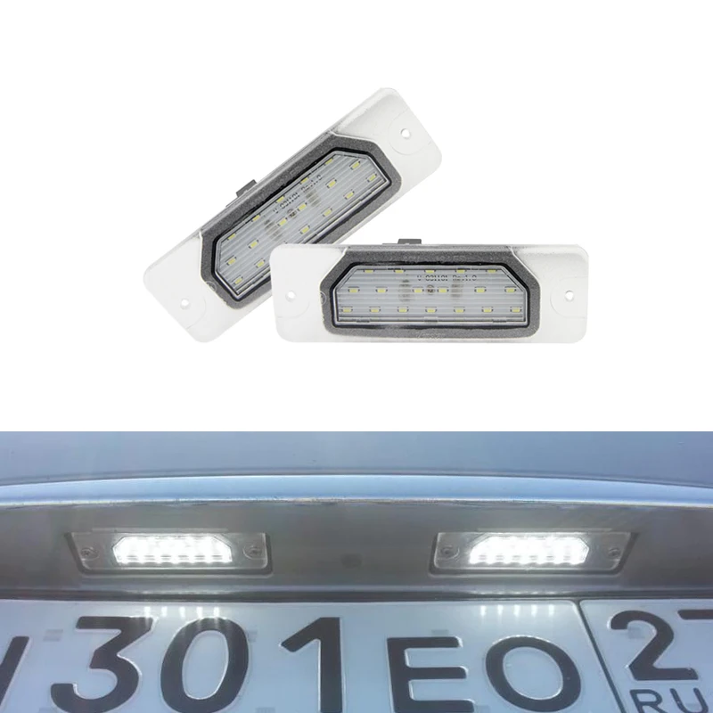 Автомобильный светильник номерного знака с 18 светодиодами s для Nissan CEFIRO A33 99 03 Fuga 09