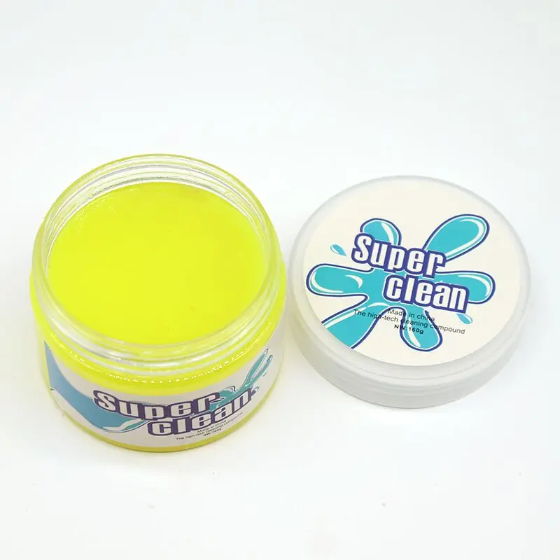 150ml Yellow 1 шт., игрушки для чистки клавиатуры, клея, универсальная клавиатура для удаления пыли, глиняные грязевые принадлежности, игрушки для чистки клавиатуры, ноутбука, ручная шпатлевка - Color: 150ml Yellow