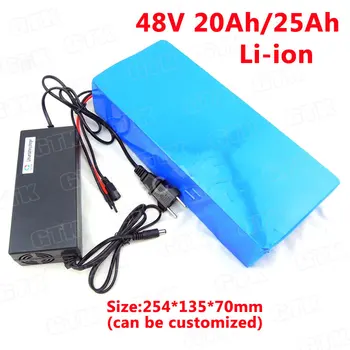 

Great 48v 20ah 1000w 1500w 48v battery for sung cells 48v e bike battery motor bicycle baterias bms 48v bicicletas+3A charger