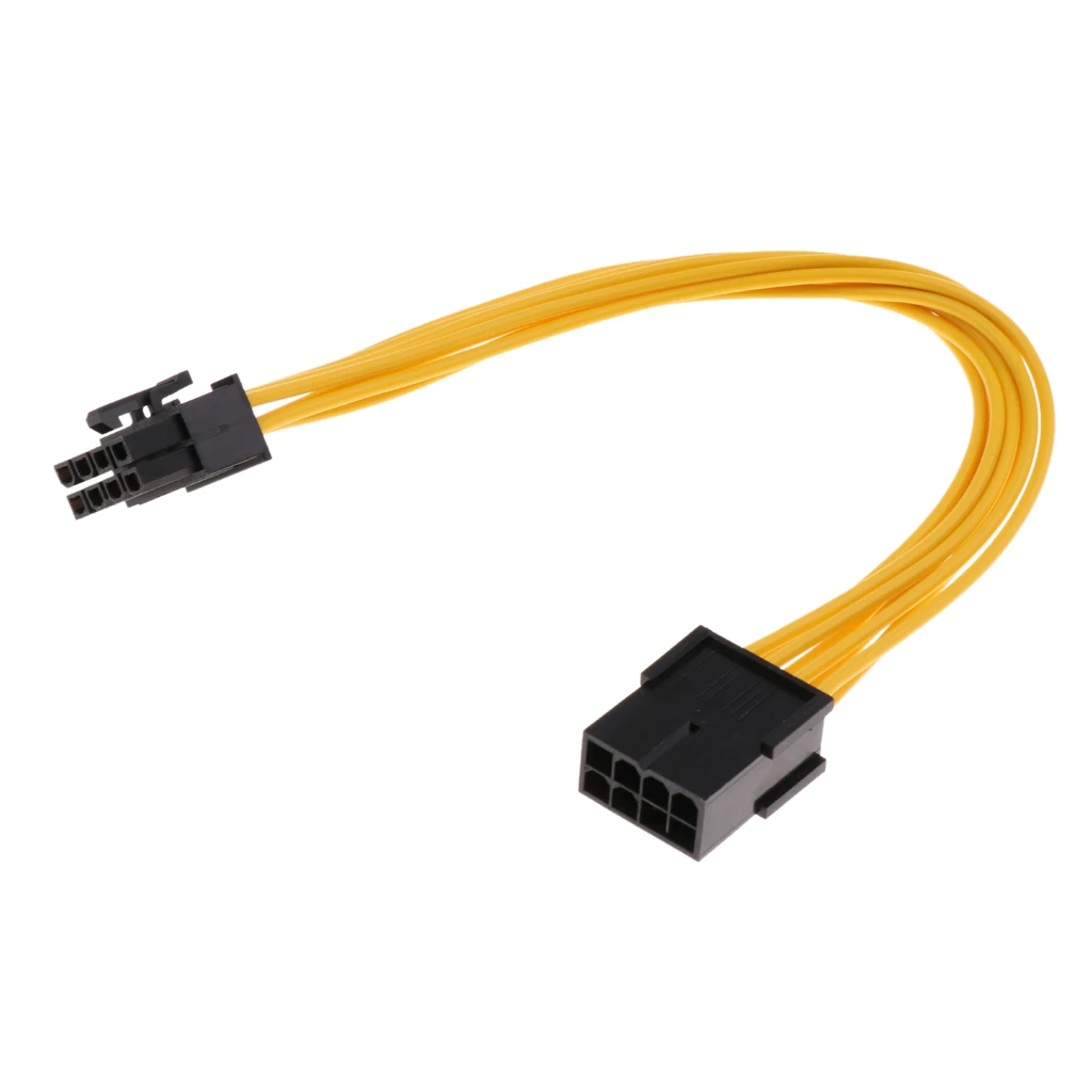PCI-E 8-pin to 6+2-pin (6-pin/8-pin) Power Splitter Cable PCIE PCI Express