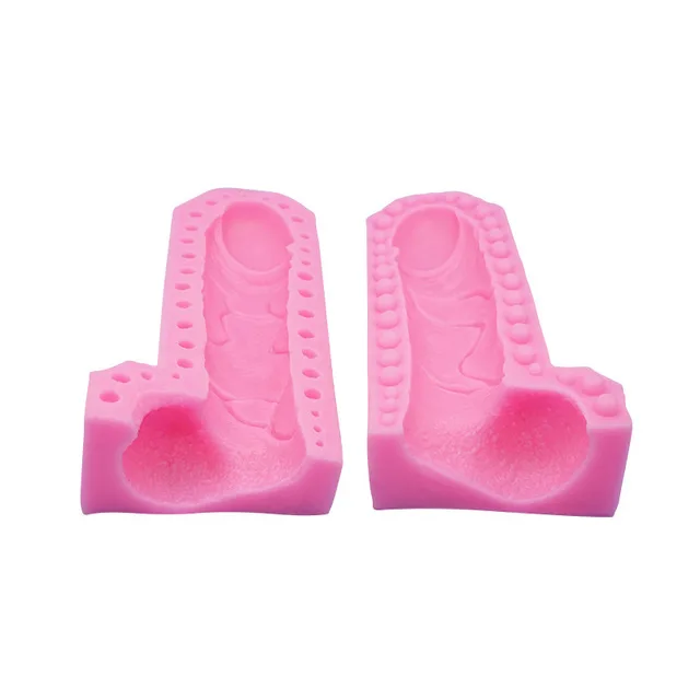 3 Size Sexy Man Penis Cake Silicone Mold For Handmade Soap Candle