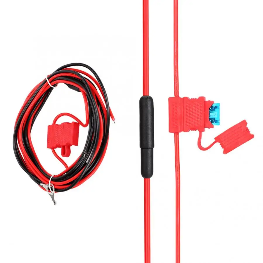 HKN4137A ABS+ металлический шнур питания с пряжкой для MOTOROLA Mobile Radio черный красный