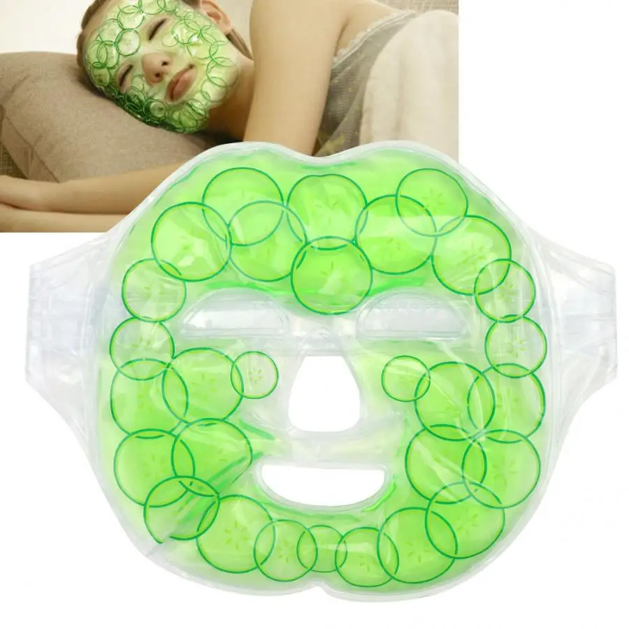 

Reusable Cold & Hot Compress Fatigue Relief Face Mask Ice Cooling Skin Care Anti-Fatigue Face Relief Relaxation Pad Care Mask