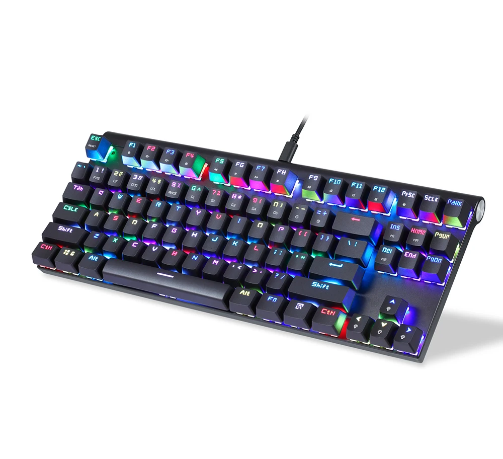 ck101 87 chave usb com fio rgb