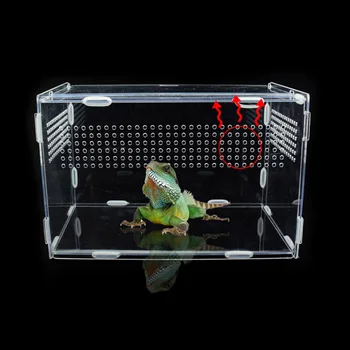 Reptile Breeding Box Acrylic Transparent Spider Breathable Terrarium Ornamental Box For Lizard Scorpion Insect.jpg
