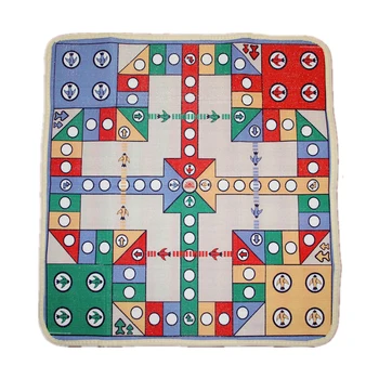 

Parent-child Entertainment Toy Board Game Funny Flying Chess Set Floor Carpet Baby Crawling Activity For Kids Easy Clean Gift