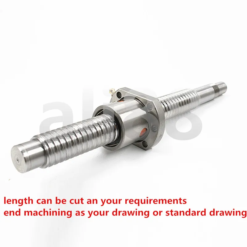 16 мм шариковый винт линейный рельс комплект: SFU1605 любой длины с торцевой обработкой и аксессуарами+ линейная направляющая SBR16+ с направляющими блоками SBR16UU