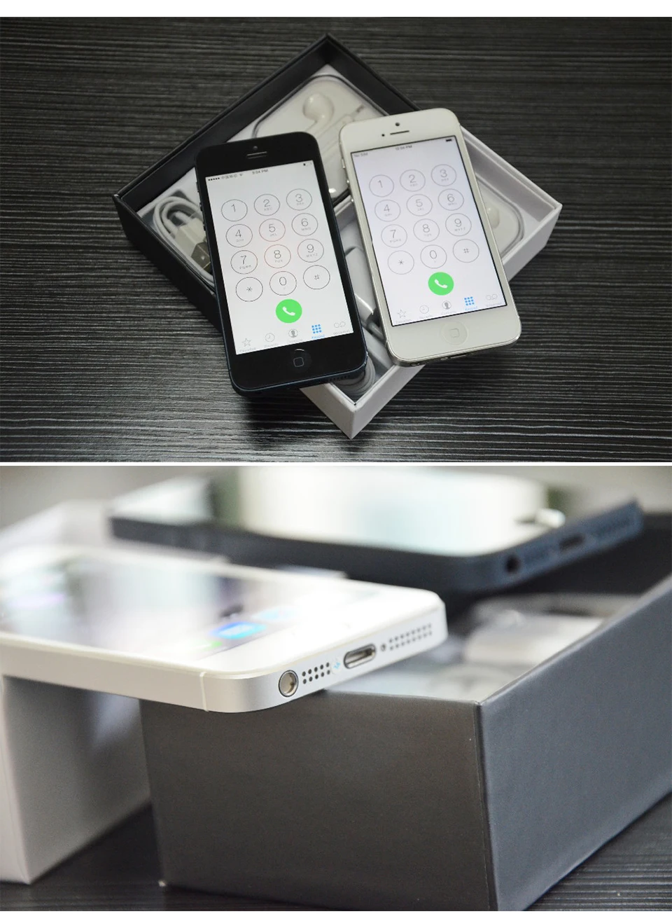 IPhone 5 разблокированный мобильный телефон 16 Гб/32 ГБ/64 Гб ПЗУ IOS 4,0 дюймов 8MP wifi gps заводской смартфон Apple