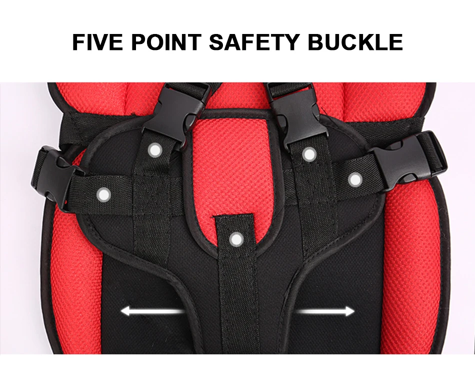 12 Years Old Child Seat Baby Seat Portable Protect Children Sitting Chair Adjustable Kids Seats Collapsible Stroller Seat