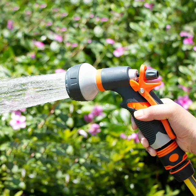 Multifunkcionális Kerti Víztömlő Fúvóka Háztartási Autó Mosó Sprinkler Cső Szerszám - Image 6