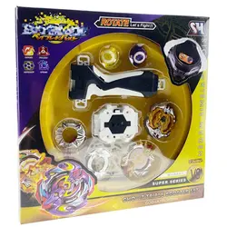 Beyblade лопающиеся игрушки B-104 B-105 B-106 B-113 B-115 B-117 B-118 группа запуска и коробка Bables Металл Fusion Прядильный механизм