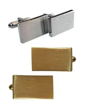 

10pairs/lot Quality Copper Stain Finish Cufflinks Rectangle Handmade Polish Cuff Links Simple Business Fashion Men's Jewelry