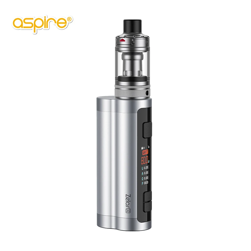 Electronic Cigarette Aspire Zelos X Kit Vaper Mod Ecig 80W with Nautilus 510 Tank Not Include 18650 Battery E-cigarette - 6