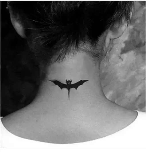 Temporary Tattoo For Man Woman Waterproof Stickers Makeup Maquiagem Make Up Batman  Bat Tattoo Wm040 - Temporary Tattoos - AliExpress