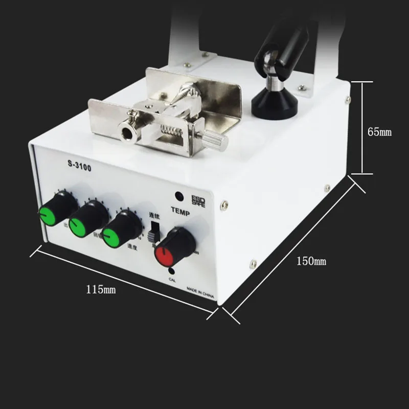 S3100 Full-Automatic Pedal-Type Thermostat Soldering Machine Small Spot Welder Soldering Machine Eu Plug