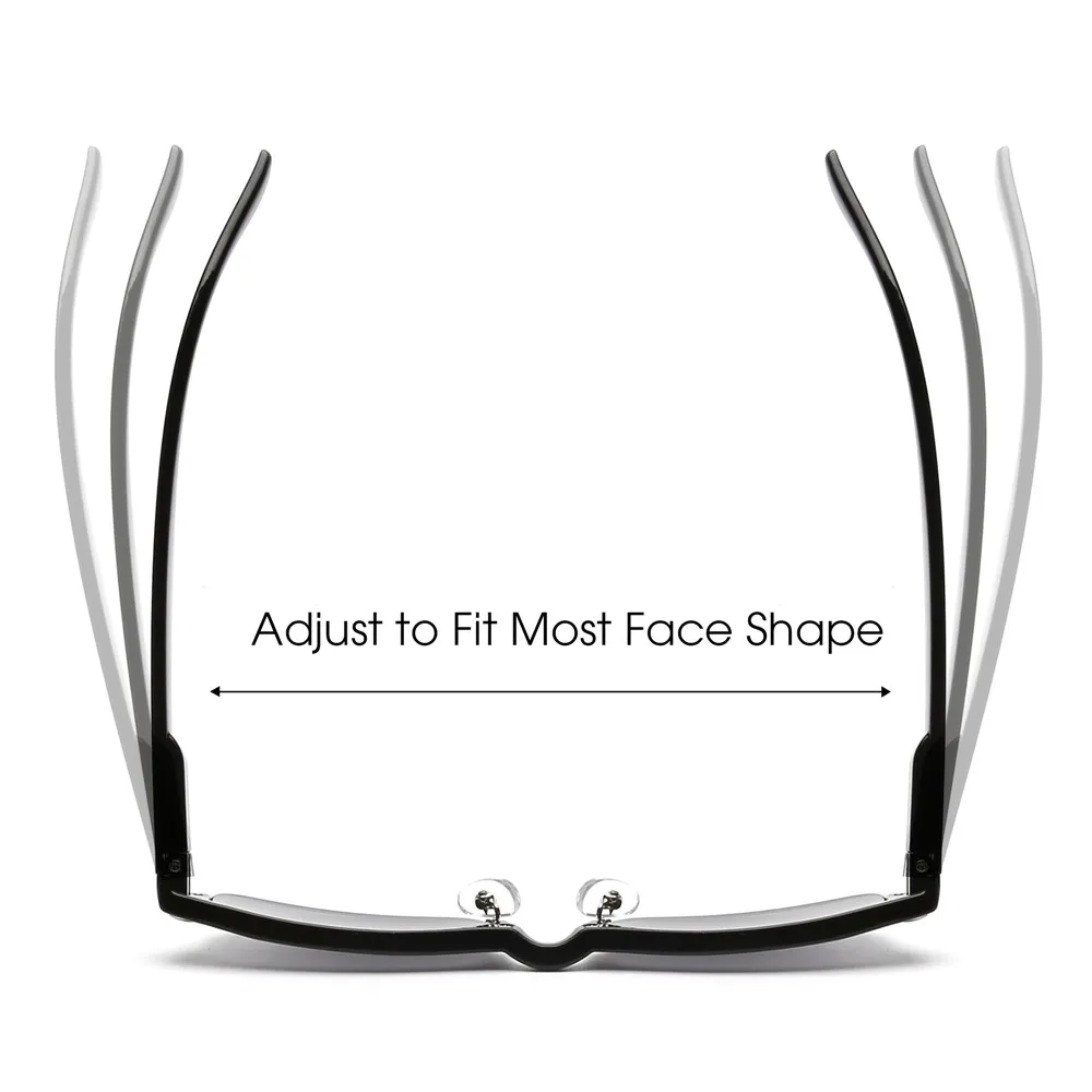 JM Semi Rimless Sunglasses Readers Spring Hinge Sun Reading Glasses for Men Women