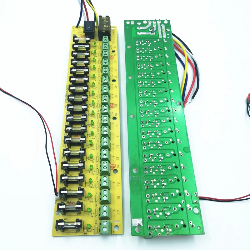 placa terminal com fusível, 15a, 20a, 30a, 12v, comutação de alimentação