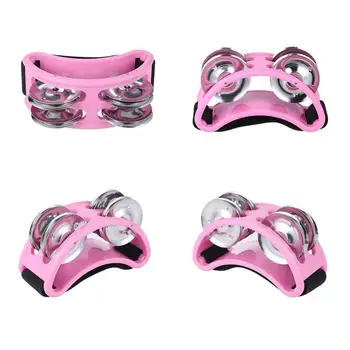 

Hand Drum Gift Christmas Jingle Bell Tambourine Craft Professional Shaking Musical Instrument Percussion 7 Color