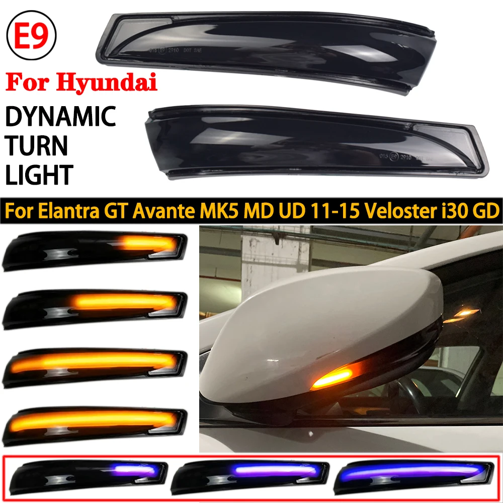 Spiegelindicatielampje Voor Hyundai Voor I30 2009-2012 Auto LED