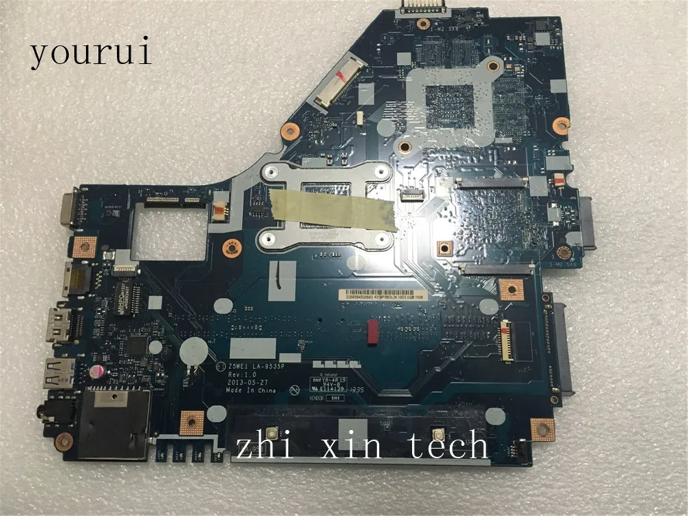 Yourui для acer ASPIRE E1-530 E1-570 Материнская плата ноутбука Z5WE1 LA-9535P DDR3 тест ОК