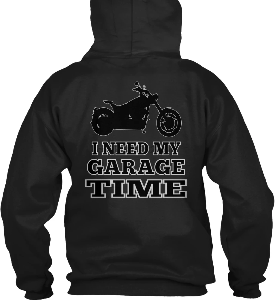 Мужская толстовка с длинным рукавом GARAGE TIME Новая женская уличная одежда