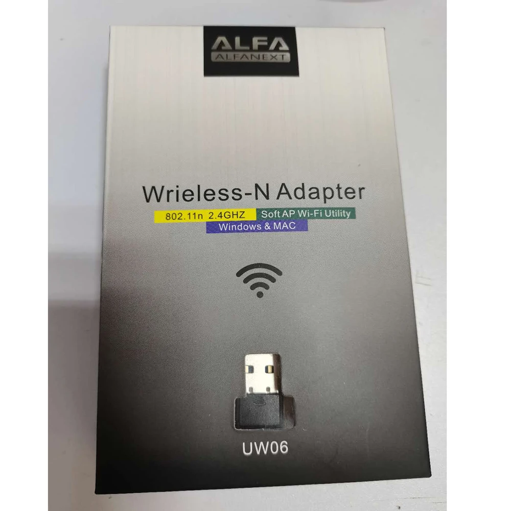ALFA ALFANEXT USB беспроводной-N адаптер мини Wi-Fi Карта Lan 802.11n для Windows MAC | Компьютеры и