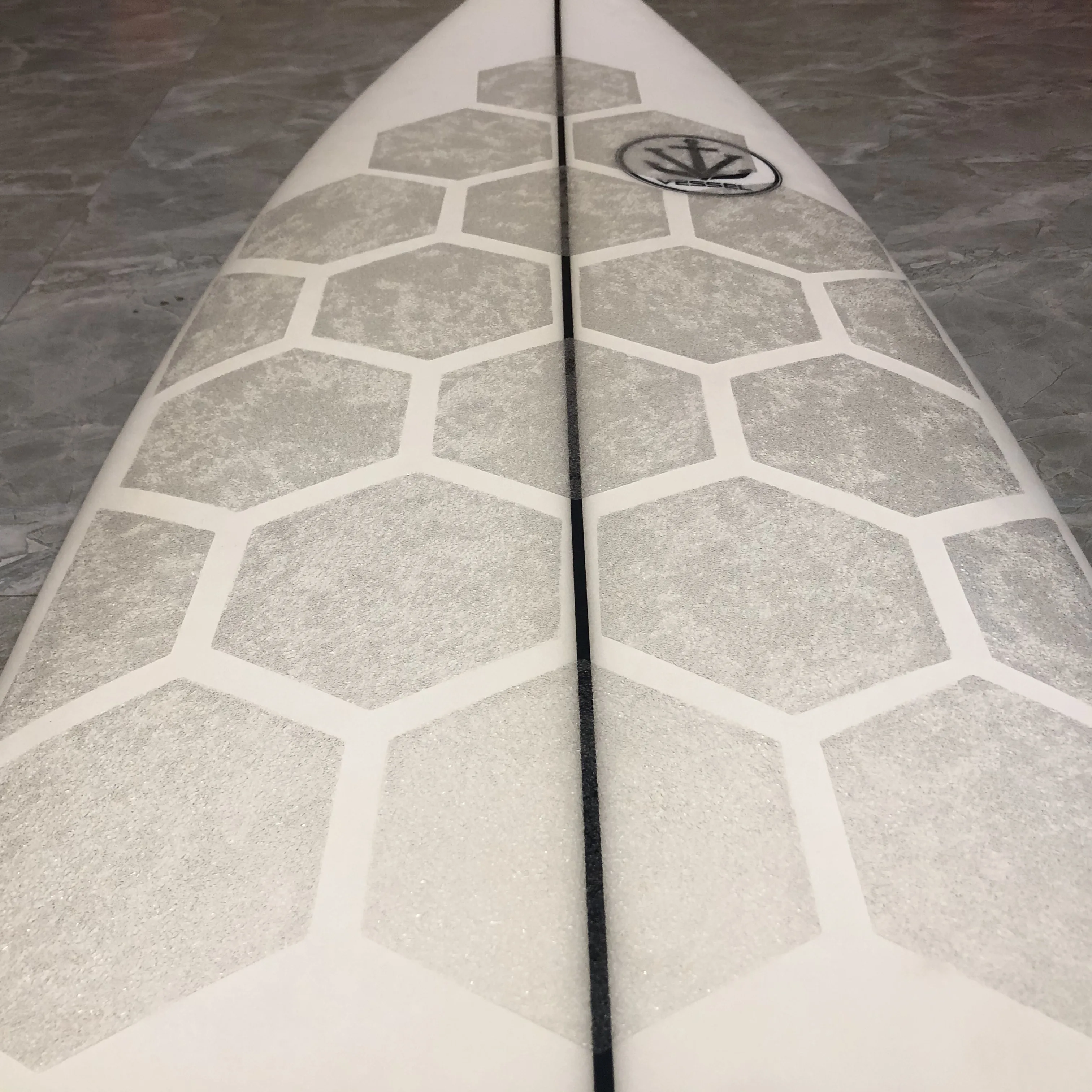 Hexagon Surfboard Deck Traction Pad Deck Grip Tail Pad For Surfing
