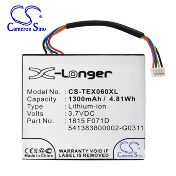 

CameronSino for TEXAS INSTRUMENTS N2/AC/2L1/A TI-84 C Silver TI-84 Plus C Edition TI-Nspire CAS Touchpad P11P35-09N01 battery