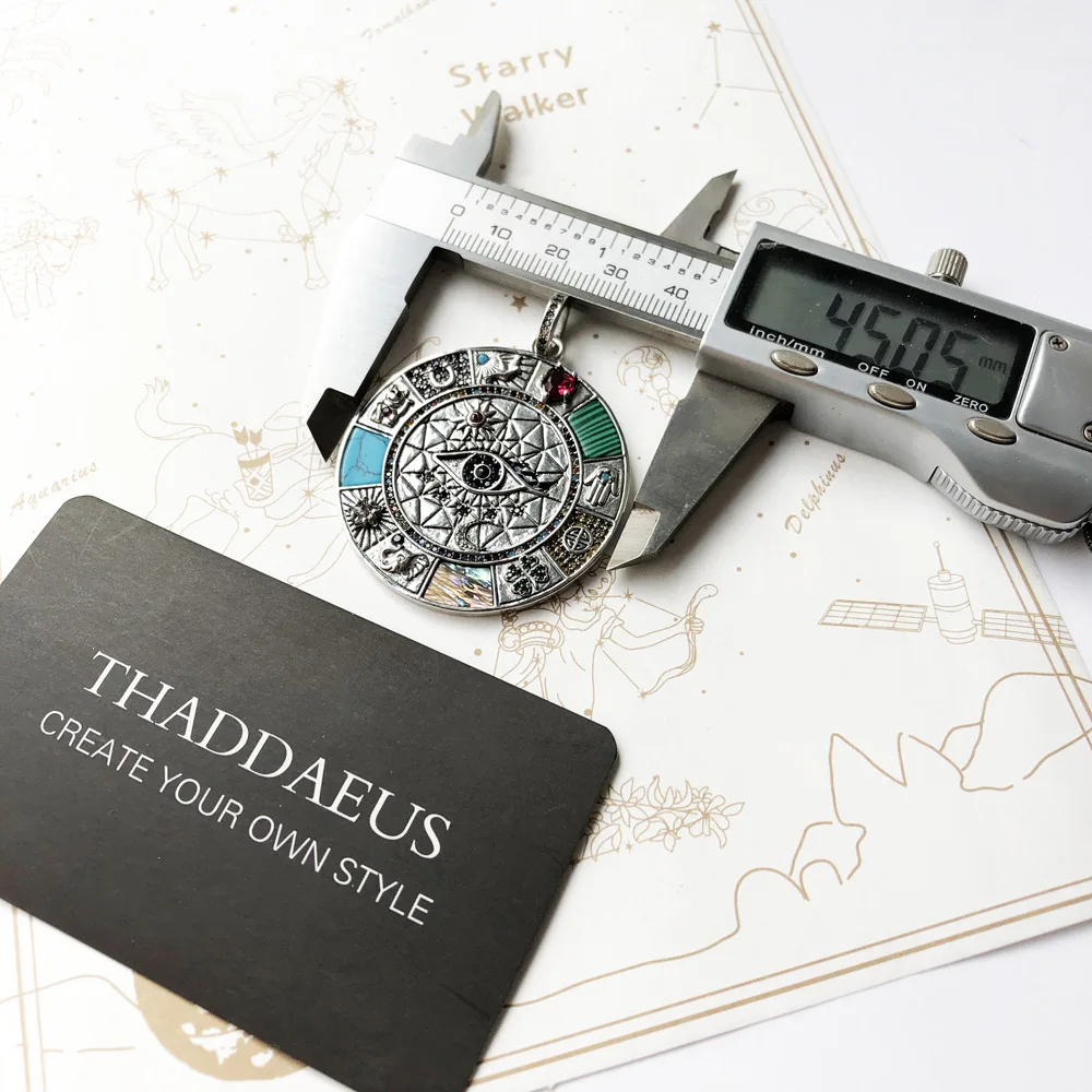 Pendants Amulet Magical Lucky Symbols Attract All Eyes,2021 Summer New Jewelry 925 Sterling Silver Accessorie Gift For Women Men - Image 3