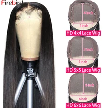 Peruca de cabelo humano bruto, indiano, 6x6, cabelo humano, fechamento de laço, peruca hd transparente, 5x5, frontal, 4x4
