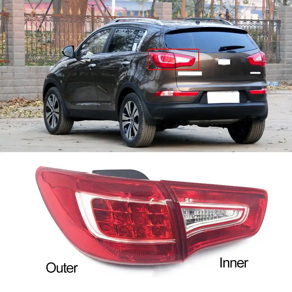 Inner tail lights do not work, but reverse lights work. Is this a fuse