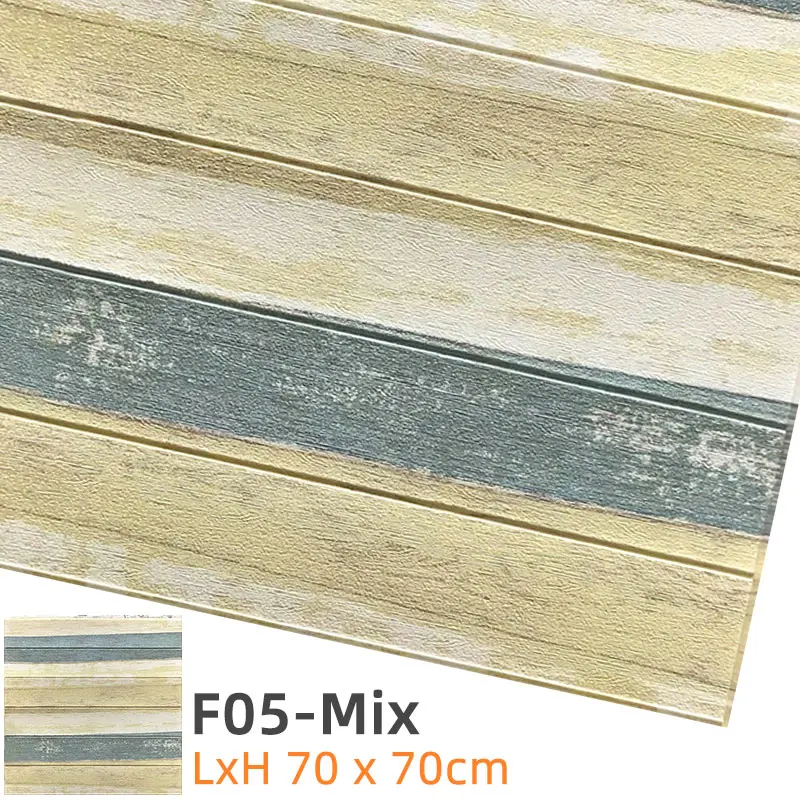 F05-Mix Kaguyahime 3D Обои DIY Наклейка под мрамор Водонепроницаемая наклейка s обои для стен детская комната 3D самоклеющиеся обои кирпич - Цвет: F05-Mix