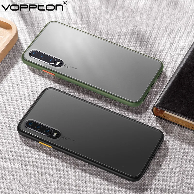 Frosted Translucent Hard Case For Samsung Galaxy A70 A50 A50S A30S A30 A20S A10S A20 Phone Cover Silicone Frame Clear Back |
