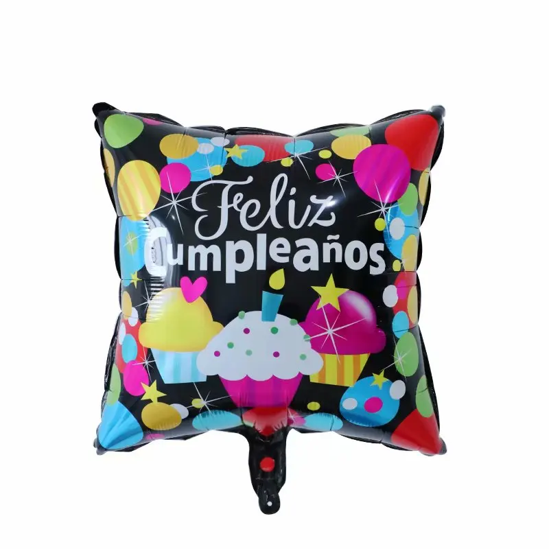 50 шт. 22 дюйма Feliz cumpleanos испанский воздушный шар с надписью «te amo» баллон гелия С Днем Рождения вечерние свадебные надувной шар на День святого Валентина