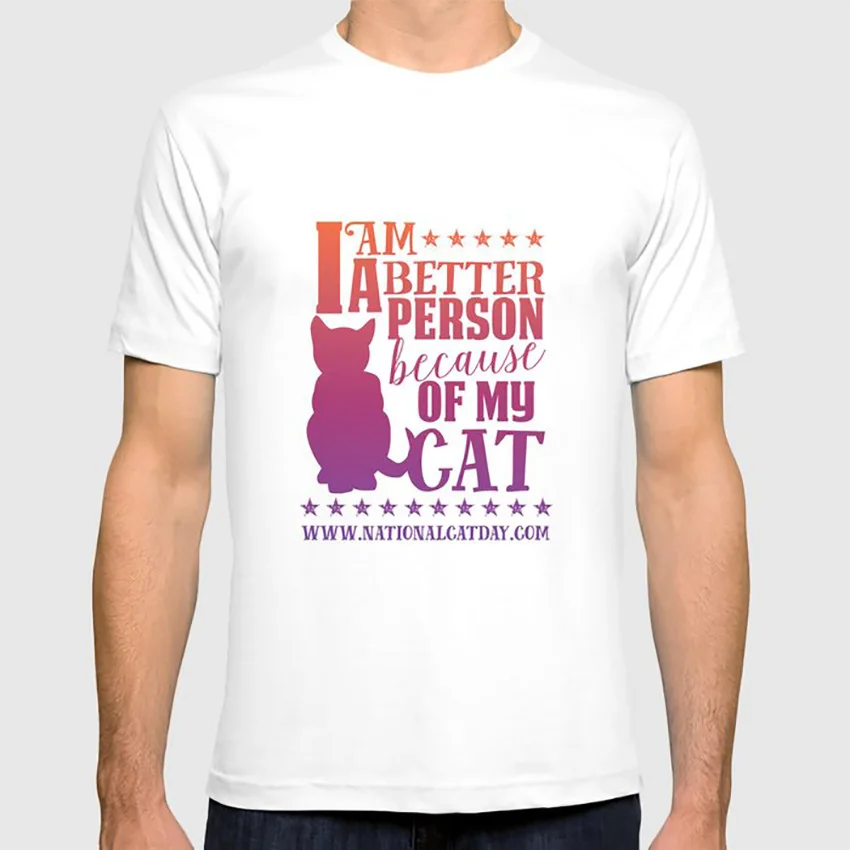 Cat Person T shirt nature love