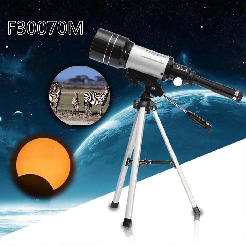 Professional Astronomical Telescope Night For HD Viewing Space Star Moon Gift