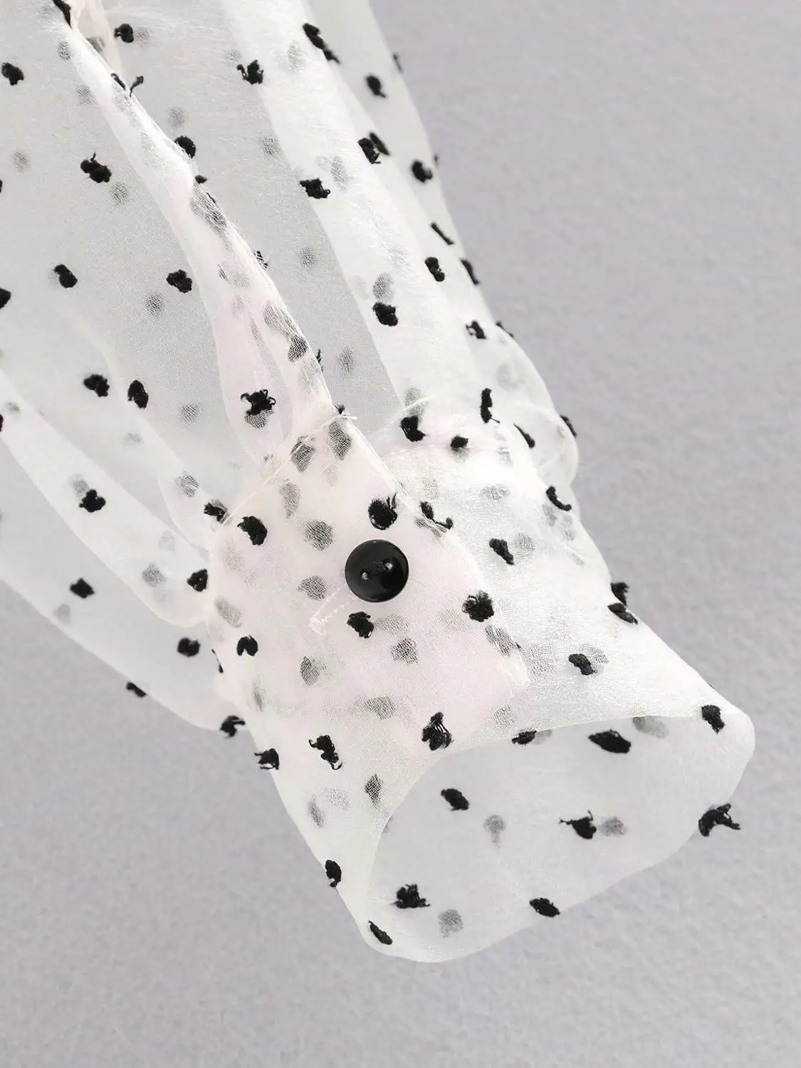 Женская сексуальная прозрачная Асимметричная Повседневная Блузка с аппликацией