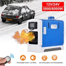 Car Diesel Heater 12V/24V 5KW/8KW Diesel Air Heater Diesel Parking Heater for Truck Boat Car Trailer Motorhomes Camper Vans RVs