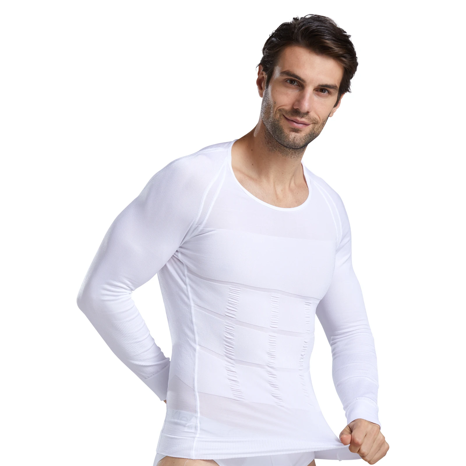Free shipping/mens body shaper Seamless Body Suit Manufacturer Mens
