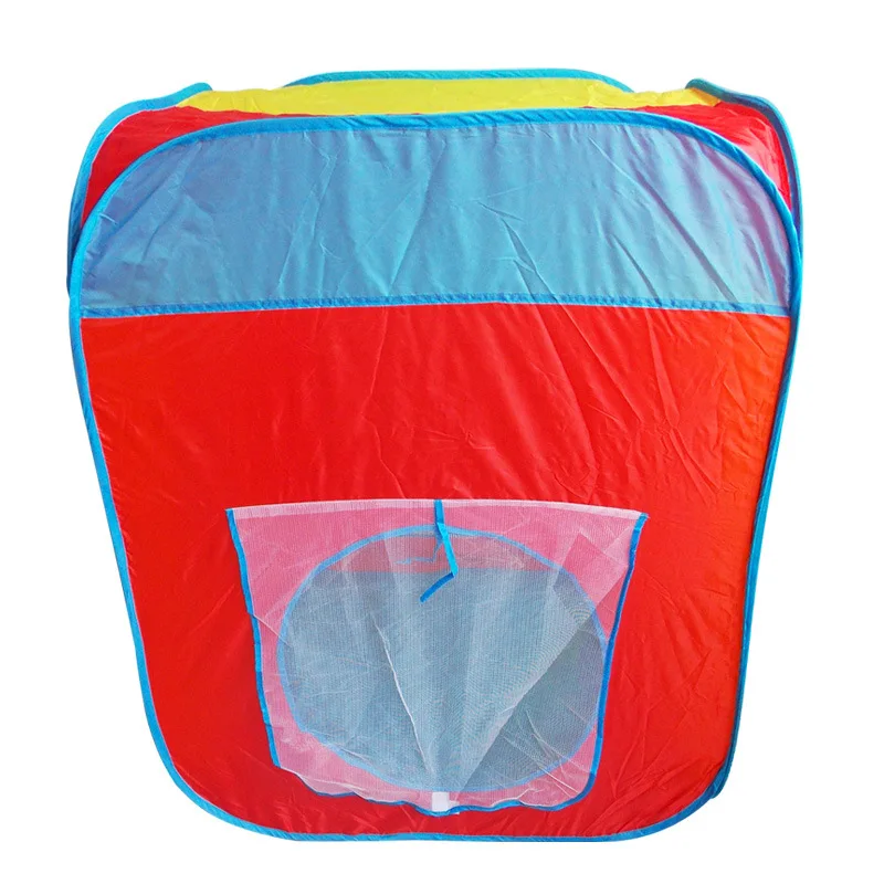  Hot Sales Indoor KID'S Tent Baby House Play House Game House Foldable Crawling  House Colorful Box 