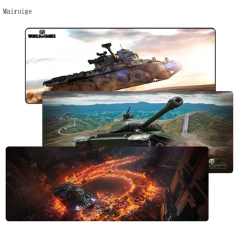 

900*400*3MM World of Tanks Large Lock Edge Mouse Pad to Mouse Notbook Computer Mousepad Overlock Edge Big Gaming Pad