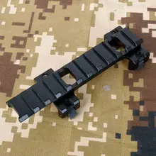 Длинный 120 мм прицел выше основание Крепление 20 мм рельсовый адаптер для MP5 страйкбол прицел охотничий пистолет оценщики